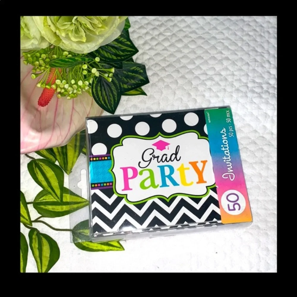 amscan Amsdd Childrens-Party-Invitation graduation